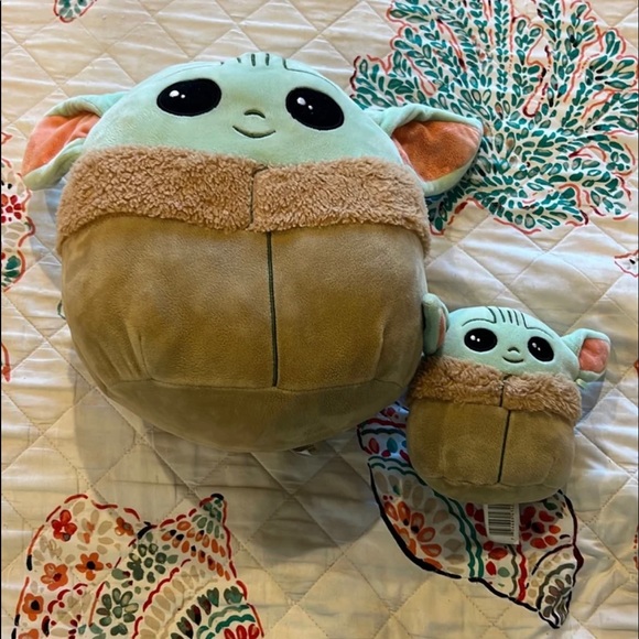 Squishmallows Other - Baby Yoda Squishmallow 5” and 10”